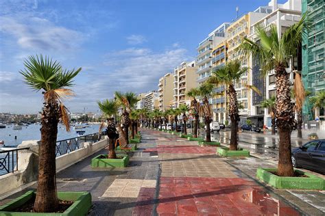 sliema promenade.